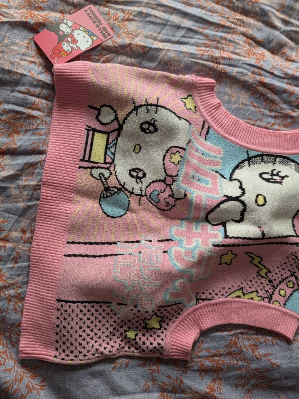 Black Milk Sanrio Hello Kitty sweater vest - Picture 2 of 3